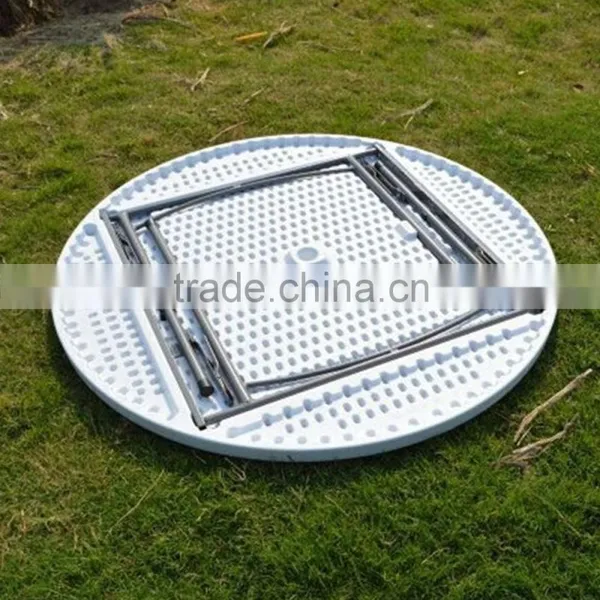 Plastic Folding Wholesale Plastic Round Portable Outdoor Camping Picnic Banquet Table Quality Choice photo-5