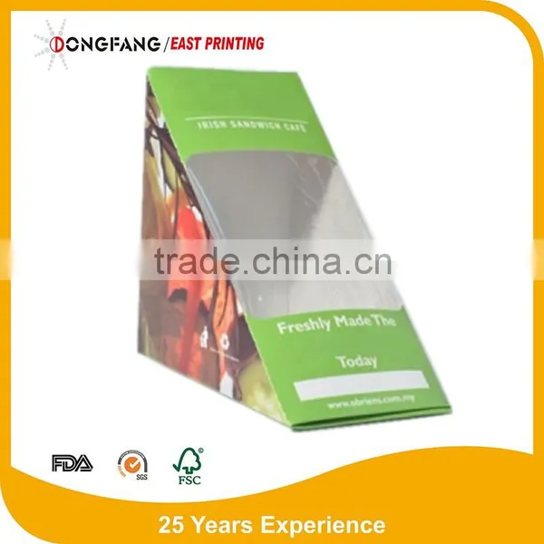 New Paper Sandwich Packging Box Take Away Paper Sandwich Box photo-5
