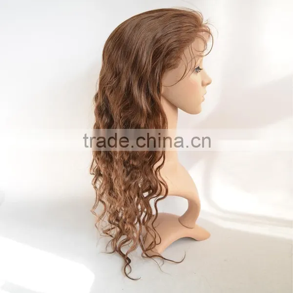 6A Quality Human Hair Front Lace Wig, Cheap Body Wave 20"Long Human Hair Wigs photo-4