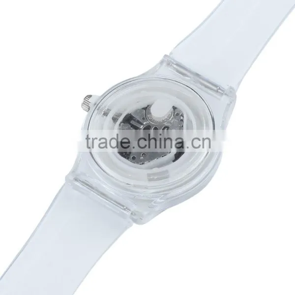 SL2035 Crystal Fruit Lemon Jelly Silicone Watches For Women Children Clock Plastic Girls Ladies Dress Wrist Watch Erkek Kol Saat photo-5