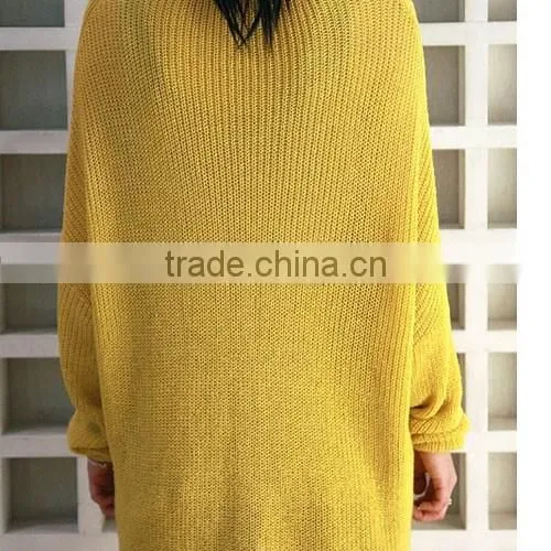 Hot Sale Ladies Loose Knitted Sweater photo-2