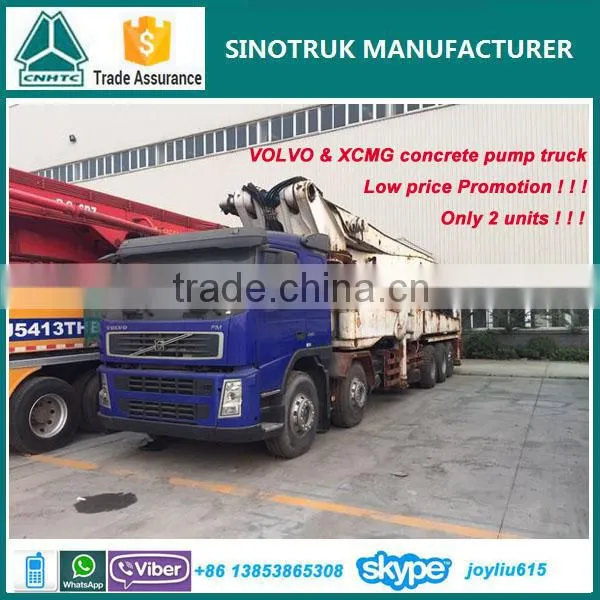 VOLVO Used Pump Concrete Truck