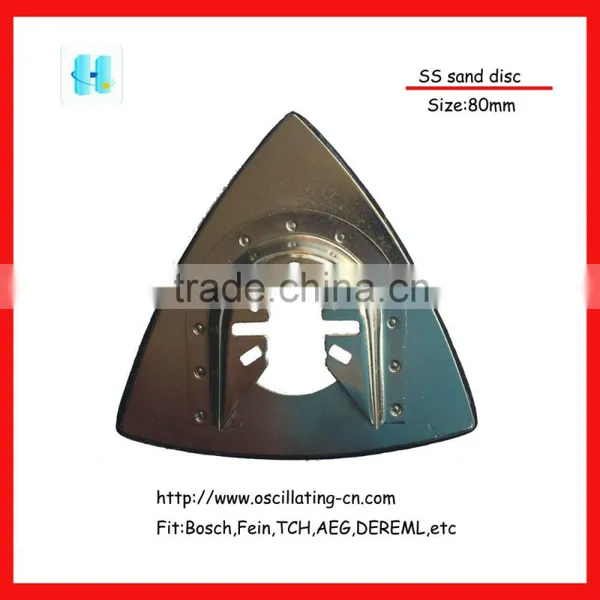 Triangular Sanding Pad Oscillating Saw Blades Fits Most Multimasters