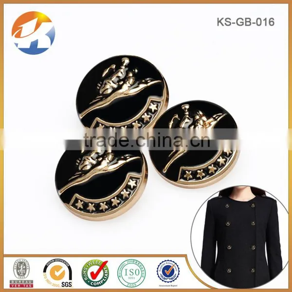 High Grade Cheaper Dome Shape Custom Metal Button photo-3