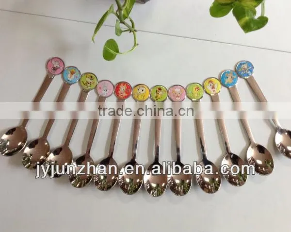 Stainless Cartoon Spoon With High Mirror Polishing and Nice Design ( 12 Different Designs) photo-3