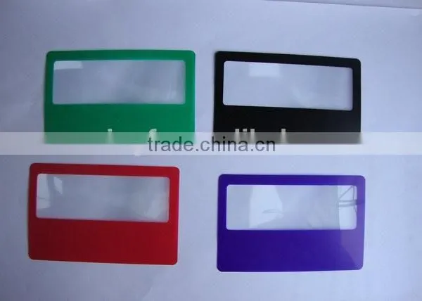 Magnifier Fresnel Lens Magnifier Pvc Credit Card Magnifier Business Card Magnifier,magnifying Lens, photo-5