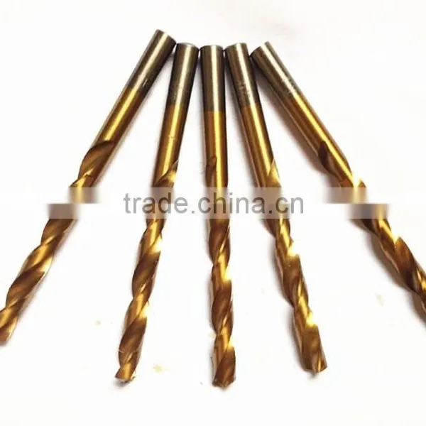 Factory Sales Directly, HSS M2/6542 Fully Ground Twist Drill Bit, Titanium Coated photo-5