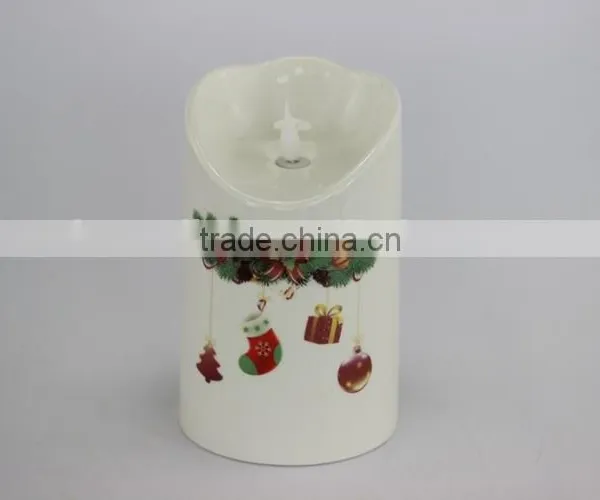 Flameless Christmas LED Lights Candles in Ceramic Wholesale photo-6