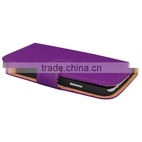 Flip Wallet Mobile Phone Leather Case For Sony Xperia M4 photo-4