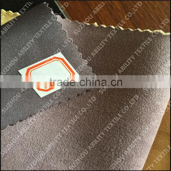 Faux Microfiber Puma Suede Leather Fabric photo-4