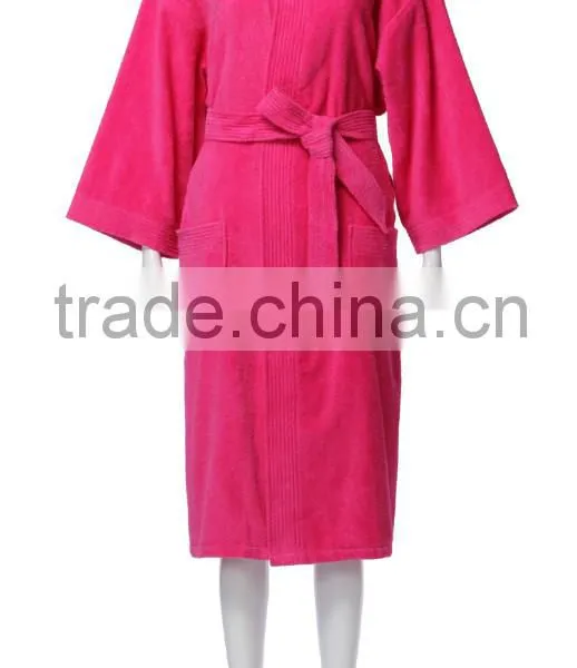 Wholesale Cheap Cotton Women Bathrobe photo-5