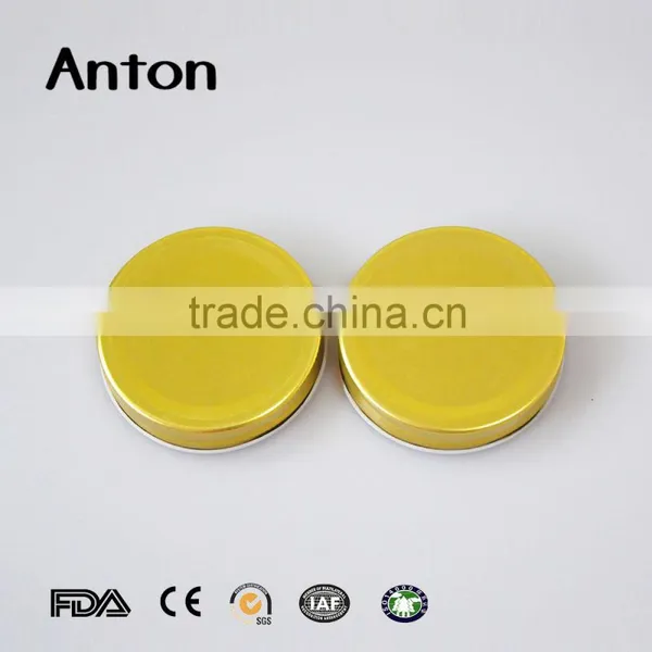 Screw Gold Metal Cap for Glass Jar Mason Jar photo-2