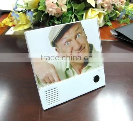 Voice Recording Funia Photo/ Picture Frames With Voice Recorder for Christmas Greetings photo-3