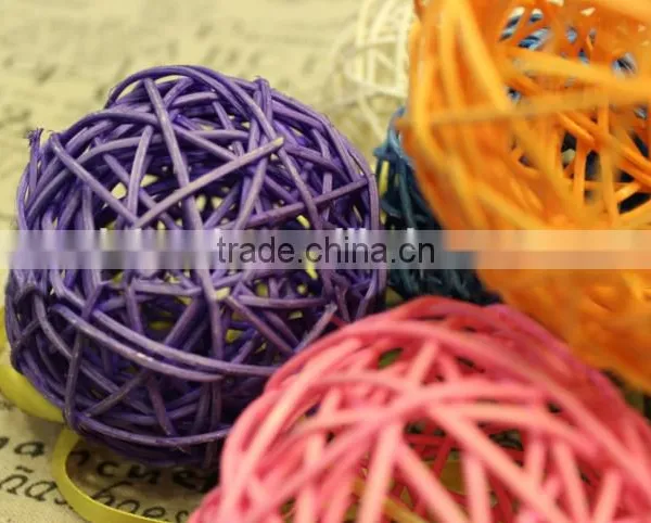 Manufacture Hot Sale Wicker Decoration Wicker Ball photo-2
