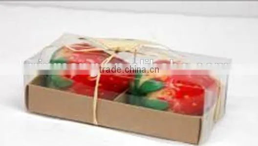 Apple Candle Different Fruit Candle Christmas Fruit Shape Candle photo-5