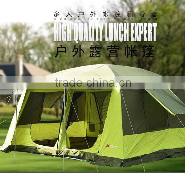 10-12 Person Outdoor Camping Tent With 4 Doors photo-4