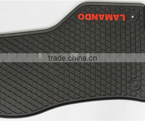 Full Set Type Custom Rubber Floor Mats / Floor Liners For VW LAMANDO photo-5