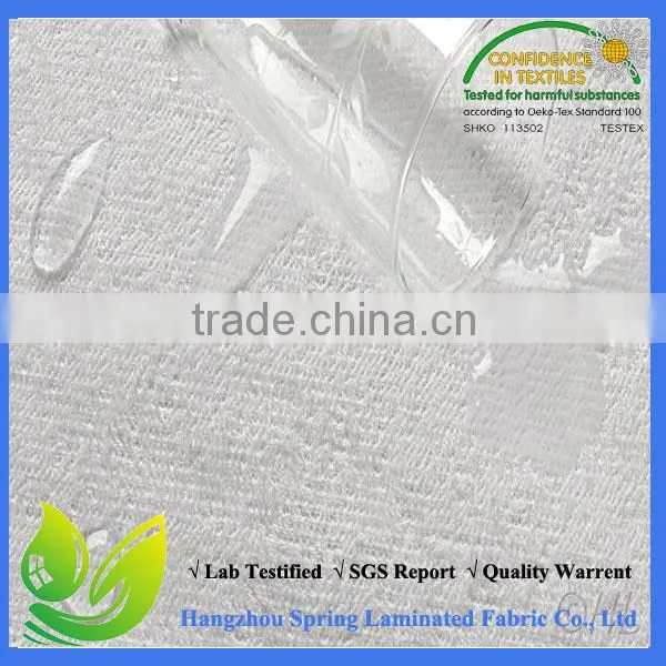 Waterproof White 90gsm Poly Knitted Fabric photo-6