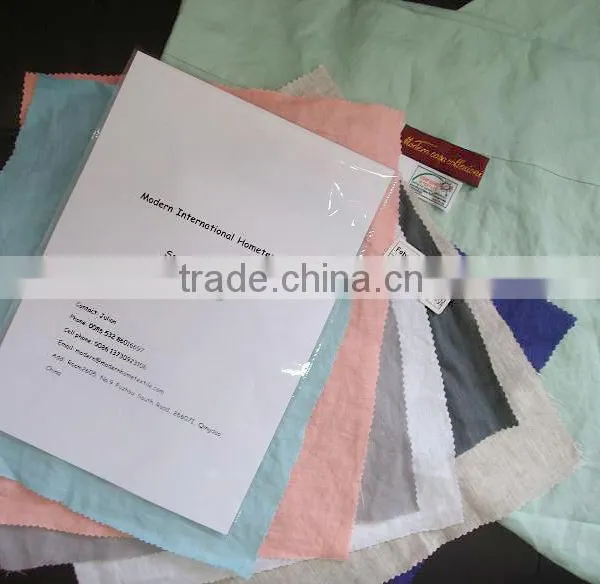 China Textile Fabric / Linen Fabric for Shirt / Bulk Linen Fabric Quality Choice photo-4