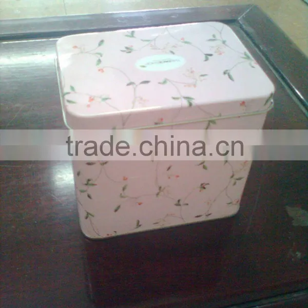 Rectangular Metal Tin Gift Box
