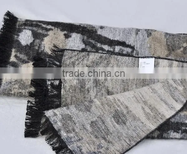 Silk and Wool Scarf for Women photo-6