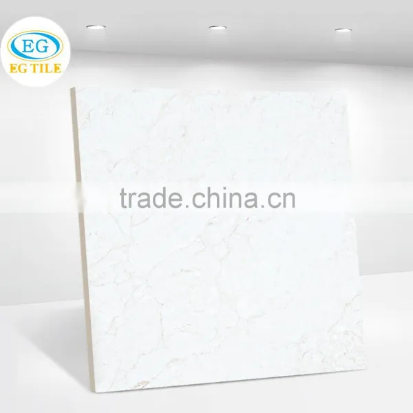 High Quality China 600x600mm White Color Glazed Rustic Bedroom Wall and Floor Tile With Matt Surface photo-2