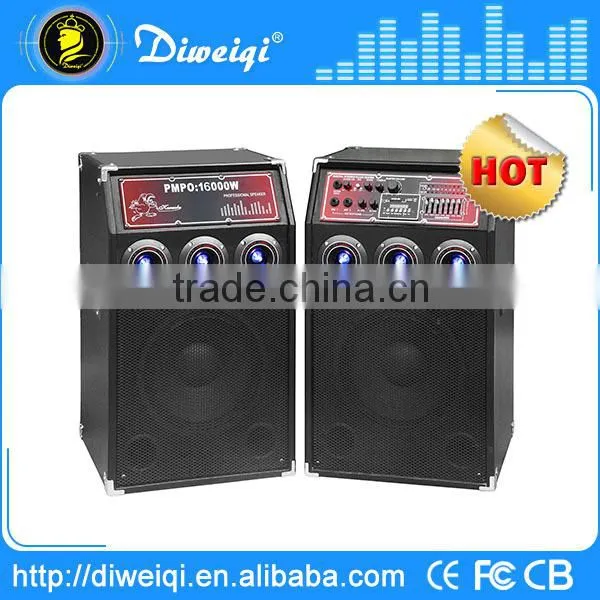 12 Inch Active Stage Speakers Made in China With Usb / sd / fm / Wireless Microphone