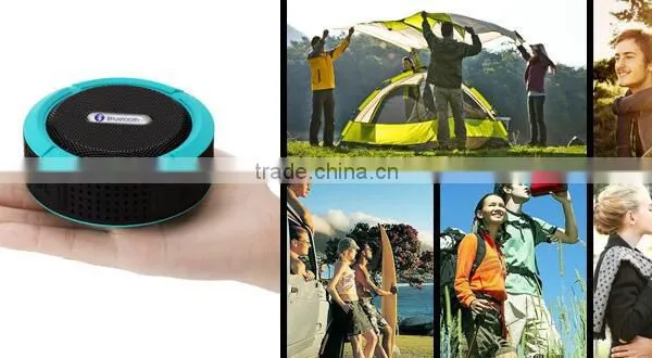 Shenzhen Mini Mushroom Waterproof Bluetooth Stereo Shower Speaker With Microphone photo-5
