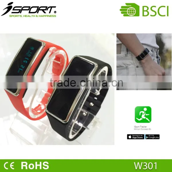 Smart Wearable Device Touch Screen Bluetooth Activity Tracker With SMS Call Notification