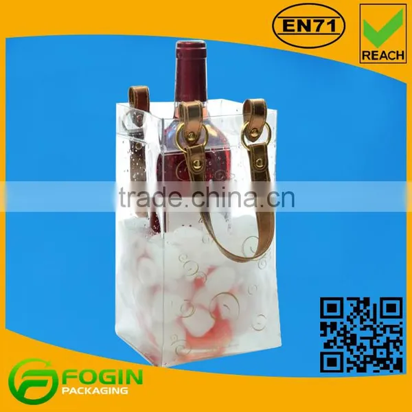 Hight Quality New Products Cooler Bag for Wine With Leather Handle