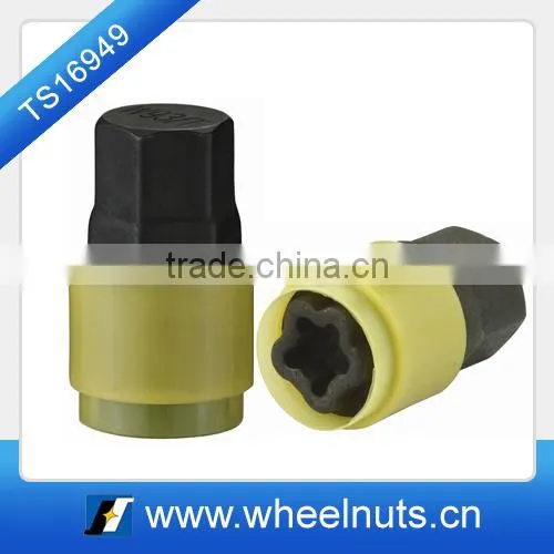 Black Zinc Wheel Lock Hub Bolts photo-4