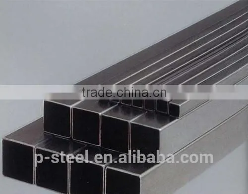Black Square and Rectangular Tube