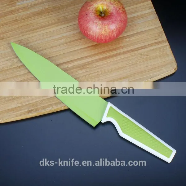 8 Inch New Designed Chef Knife With Color Non-stick Coating Stainless Steel Cutlery KP1401C