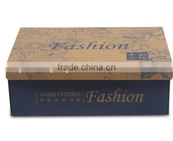 2016 HOT SALE CUSTOM CARDBOARD PAPCKAGING/PAPER EMPTY SHOE BOXES /DROP FRONT SHOE BOX photo-6