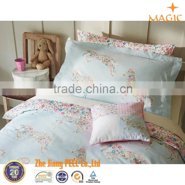 Pretty Ponies Print Bedding Sets Duvet Cover Pillow Case Quality Choice photo-2