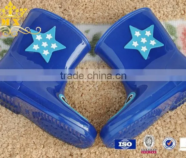 Colorful Jelly Woman Pvc Rain Boots With Good Quality photo-3