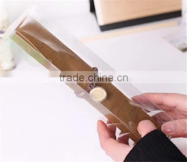 Retro Vintage Pirate Roll Up PU Leather Pen Pencil Case Treasure Map Kid Cosmetic Bag photo-5