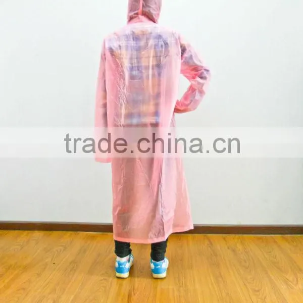 Colorful Non Disposable Pvc Poncho Raincoat photo-4