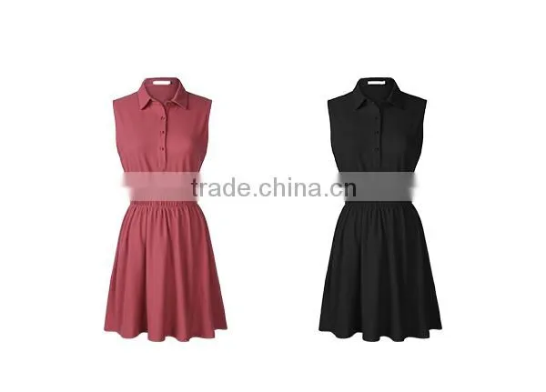 The New Han Edition Dress Show Thin Cotton Short Sleeve Dress Accept Waist in Long Skirt of the Dress photo-3