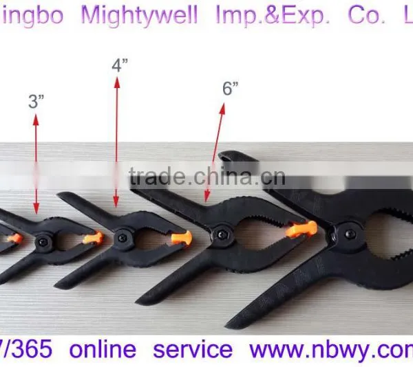 Rugged Nylon Clamps With Heavy Duty Tempered Springs photo-2