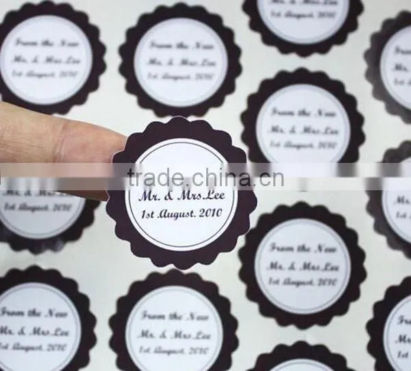 Different Paper Material Sticker Lablel Printing From China photo-2