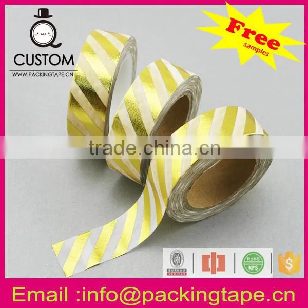 Brand New Gold Blocking Wahsi Tape Wholesale photo-5