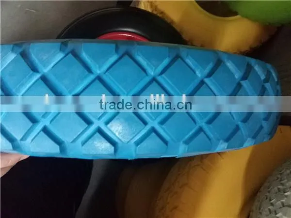 High Quality pu Foam Wheel 4.00-8 pu Wheel photo-4