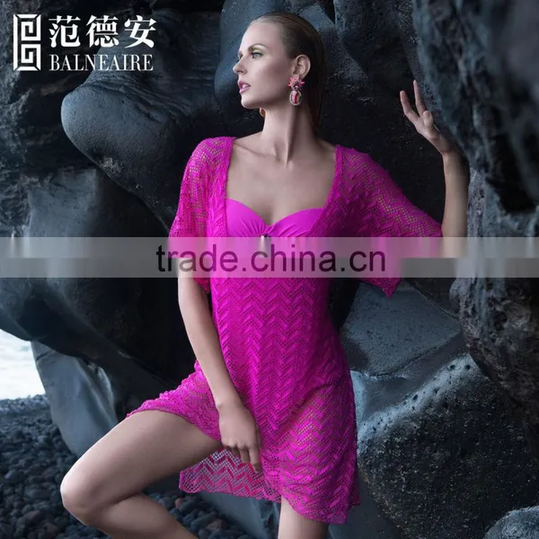 Balneaire Queen 2016 New Arrival Pink Sexy Beach Dress photo-2