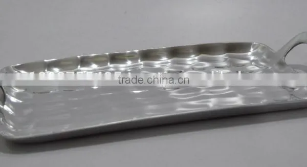 Aluminium Hammered Metal Chip & Dip photo-2