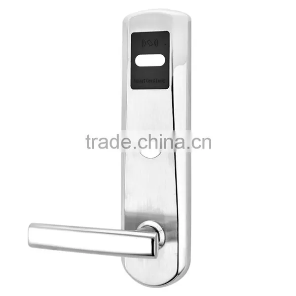 China Factory Hotel Door Handle Lock Manufacturer Hotel Door Handle Lock, Hotel Key Card System, Electronic Key Door Lock photo-2