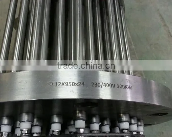 Flanged Immersion Heater, Water Immersion Heater DN200-100kw photo-2