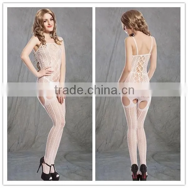 Colorful Design Beautiful Pattern Hot Sexy Women Nude Bodystocking photo-3