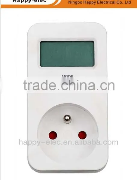 Plug-in Energy Meter Digital Timer