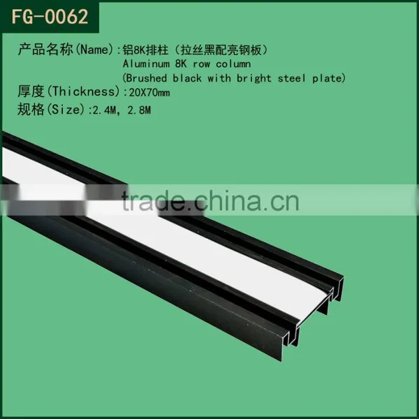 Light Duty Shop Decorated Aluminum Perforated Channel photo-2